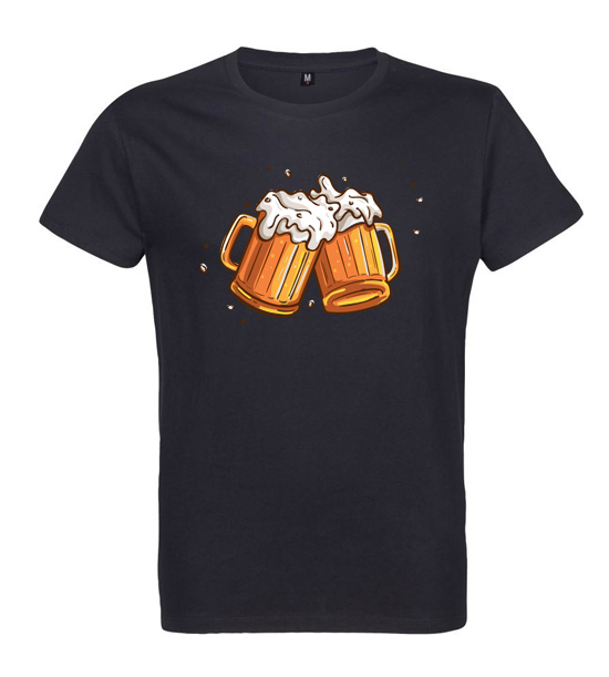 Pánské tričko Pivečko černé