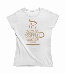 Dámské tričko Ranní káva