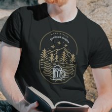 Pánske tričko Hory a pivo Dokonalá dvojica