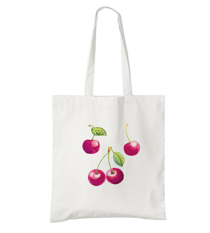Bavlněná taška Třešně
