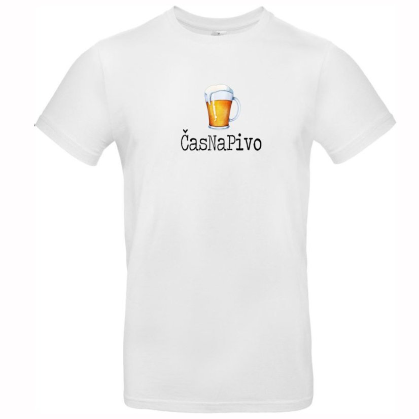 Pánské vtipné tričko Čas na pivo