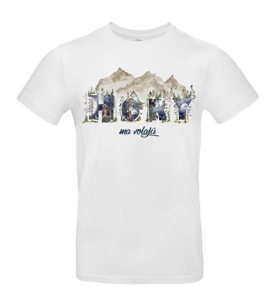 Pánske tričko hory ma volajú noc