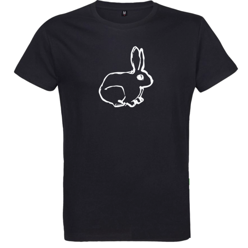 Pánske tričko Zajac skica