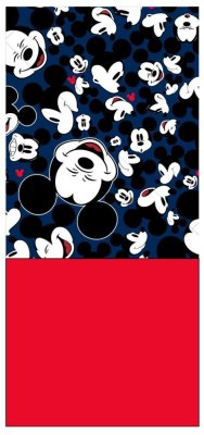 Mickey Mouse – detský nákrčník zimný, modro - červený
