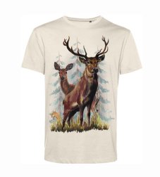 Pánske tričko hrdý  jeleň