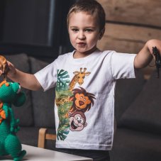 Detské tričko veselé zvieratká