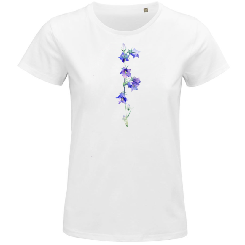 Dámske Bio tričko Fialové kvety