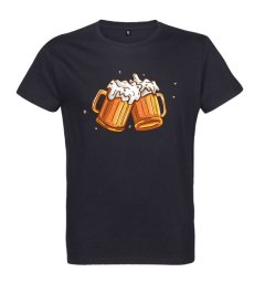 Pánské tričko Pivečko černé