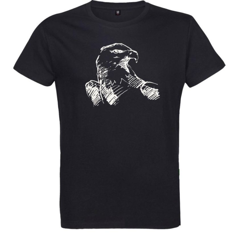 Pánske tričko Orol hlava skica