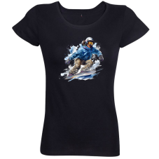 Dámske tričko Snowboard