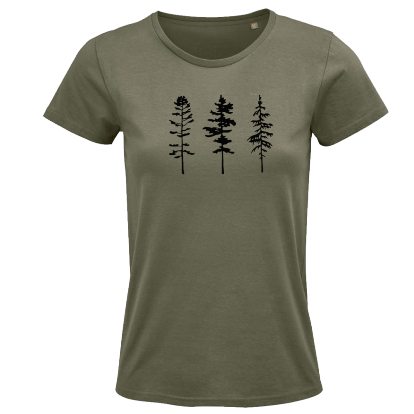Dámske BIO tričko  3 stromy