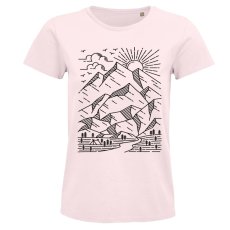 Dámske BIO tričko Skica hôr