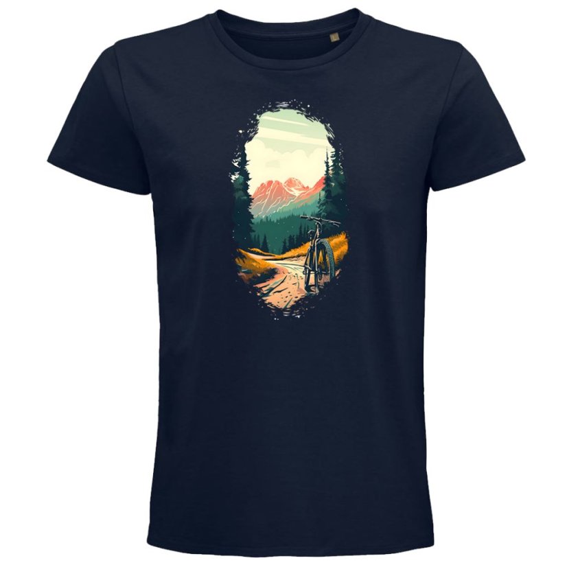 Pánske tričko Pedálmi k slobode