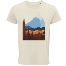 Pánske tričko Zasnežená hora