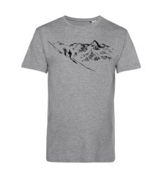 Pánske BIO tričko pokoj v horách