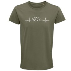 Pánske tričko EKG príroda