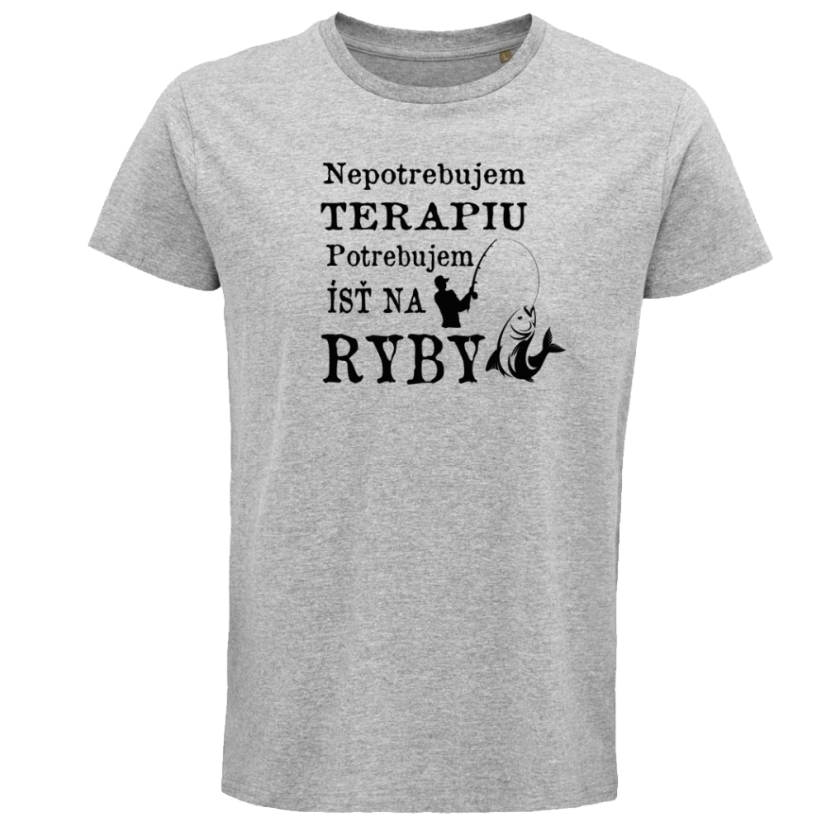 Pánske tričko potrebujem ísť na ryby