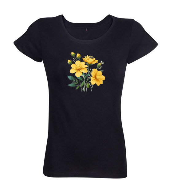 Dámske Bio tričko Kvetinová mágia