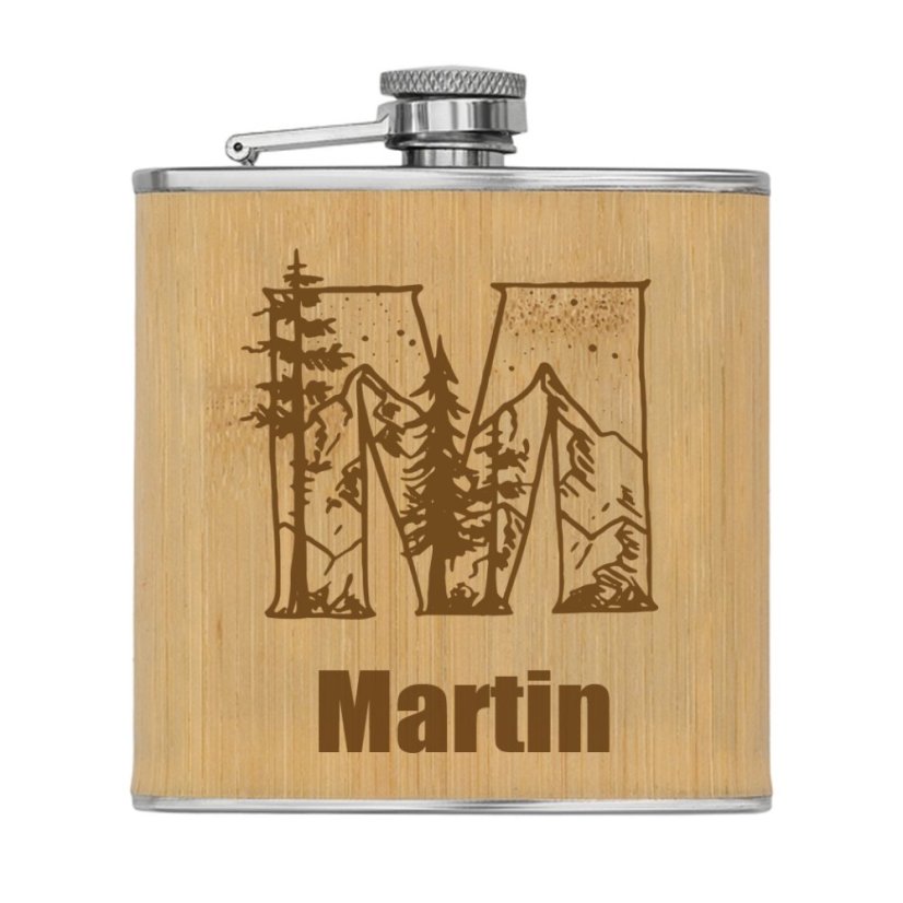 Ploskačka Iniciál plus vlastné meno