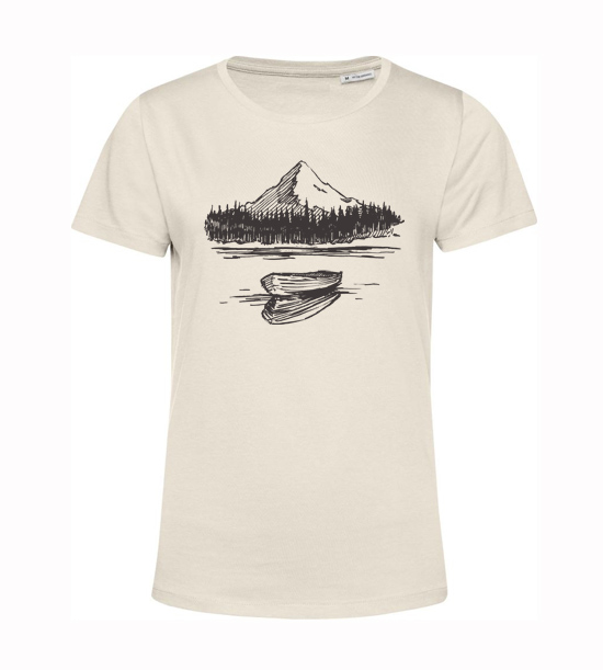 Dámske BIO tričko Čln na vode