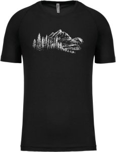 Pánske funkčné tričko Štíty hôr