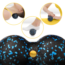 DVOJITÁ MASÁŽNA LOPTIČKA  12 cm