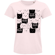 Dámske BIO tričko Vtipné mačky