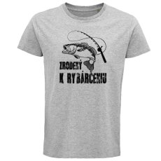 Pánske tričko zrodený rybár