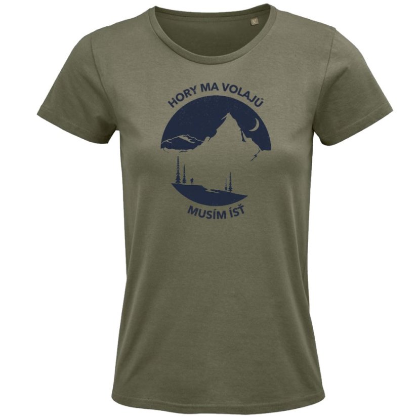 Dámske tričko Hory ma volajú Kruh