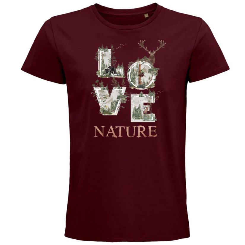 Pánske tričko LOVE nature