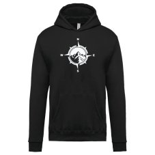 Pánska mikina s kapucňou Kompas