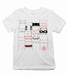 Detské tričko mačiatka