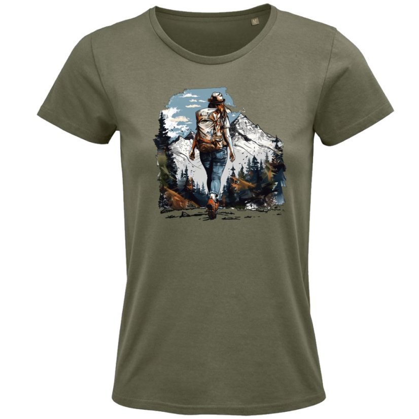 Dámske tričko Sloboda v každom kroku