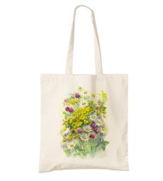 Bavlněná taška Luční květiny