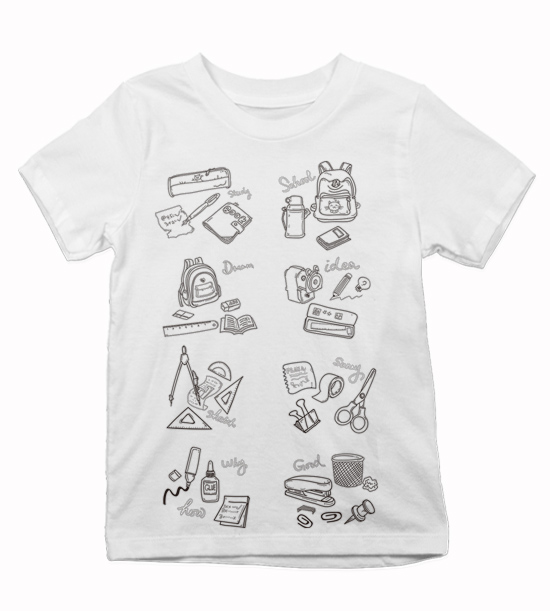 Detské tričko Maľovaná škola