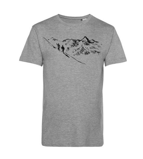 Pánske BIO tričko pokoj v horách