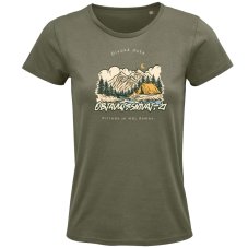 Dámske tričko Príroda je môj domov