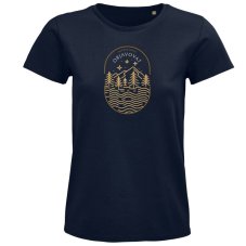 Dámske tričko Neprestávaj objavovať