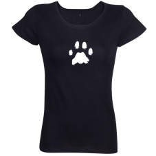 Dámske bio tričko Labka čierne