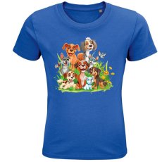 Detské tričko Veselé psy