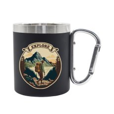 Hrnček s karabínou – Explore turista