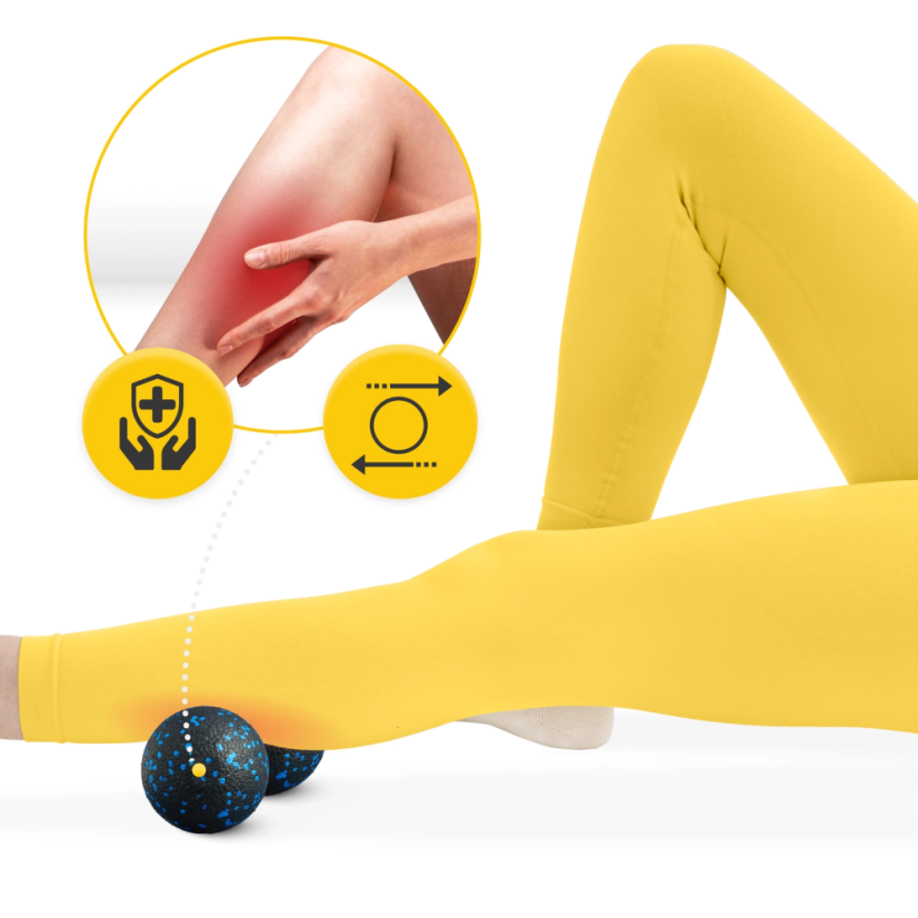 DVOJITÁ MASÁŽNA LOPTIČKA  8 cm