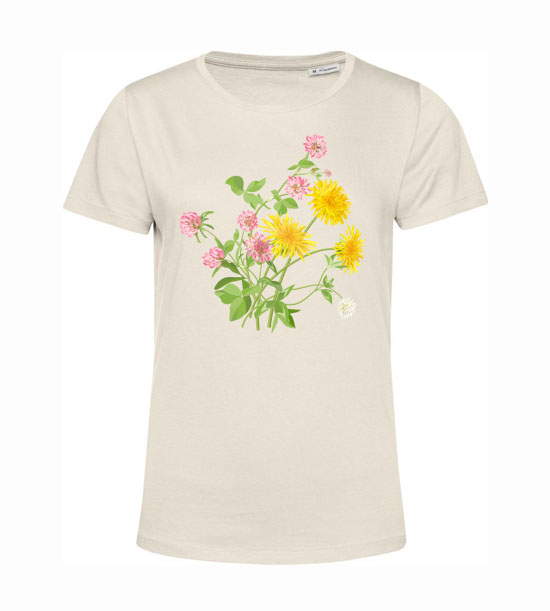 Dámske BIO tričko jarná púpava