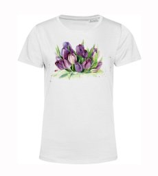 Dámské tričko Tulipány