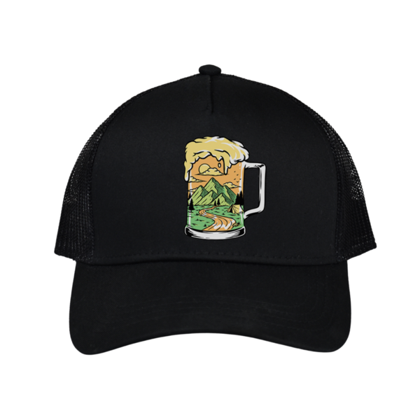 Šiltovka Hory a pivo čierna