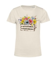 Dámske Bio tričko kvety v prepravke