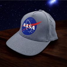 NASA – Detská šiltovka, siva, veľkosť  54cm
