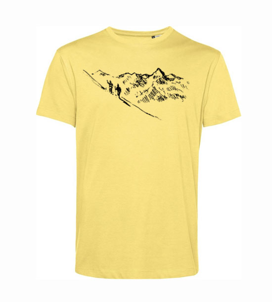 Pánske BIO tričko pokoj v horách