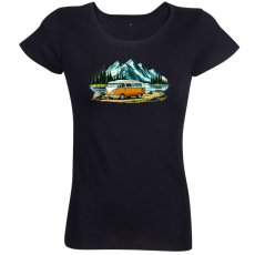 Dámské tričko Retro karavan