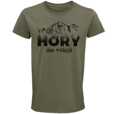 Pánske BIO tričko HORY ma volajú stromové písmo